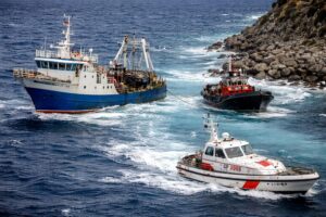 peschereccio salvato