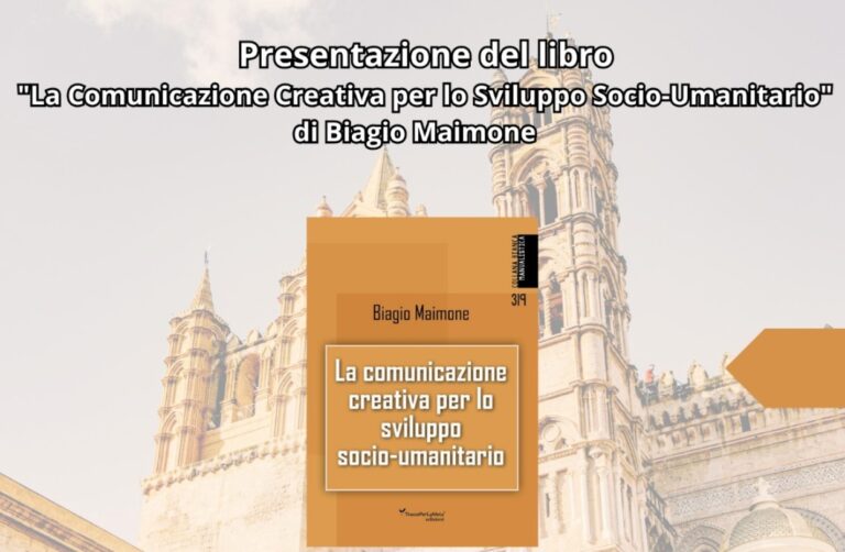 Palermo: presentazione del libro “La comunicazione creativa per lo sviluppo socio-umanitario”