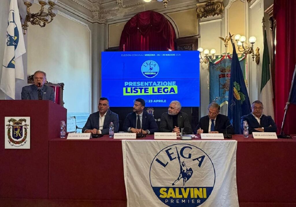 presentazione lista Lega Messina
