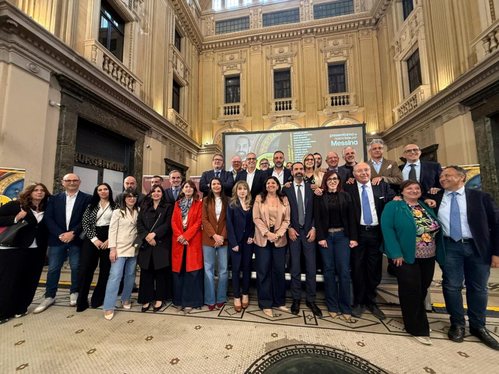 presentazione liste Basile Messina