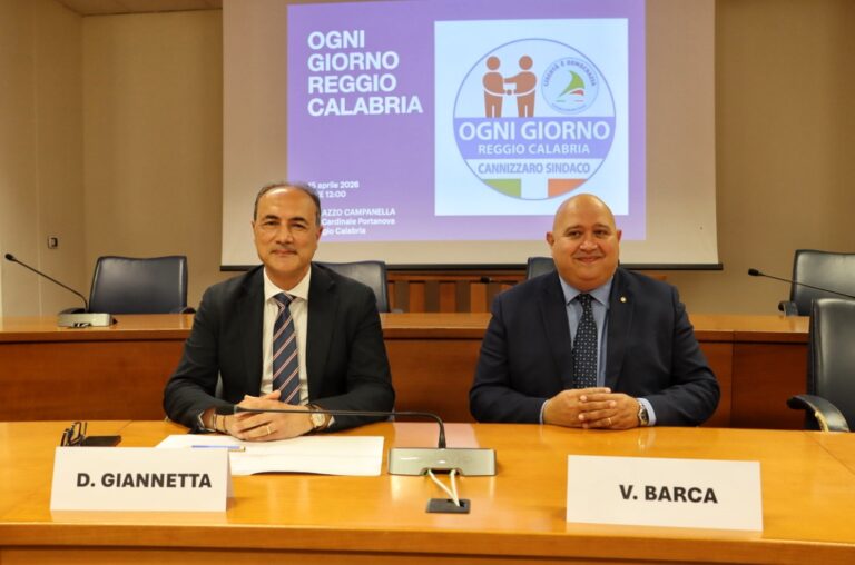 Elezioni comunali, presentato il simbolo di “Ogni Giorno Reggio Calabria”. Giannetta: “convintamente al fianco di Cannizzaro” | INTERVISTA