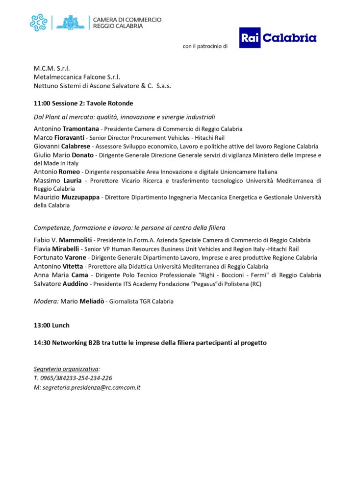 programma evento hitachi