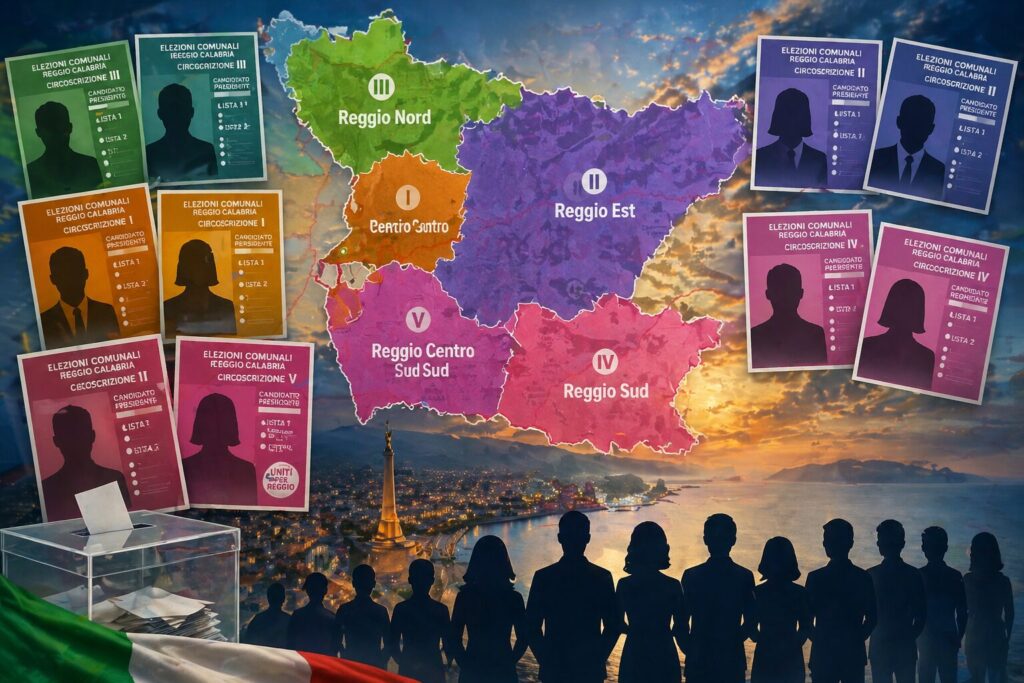 reggio calabria nomi candidati circoscrizioni