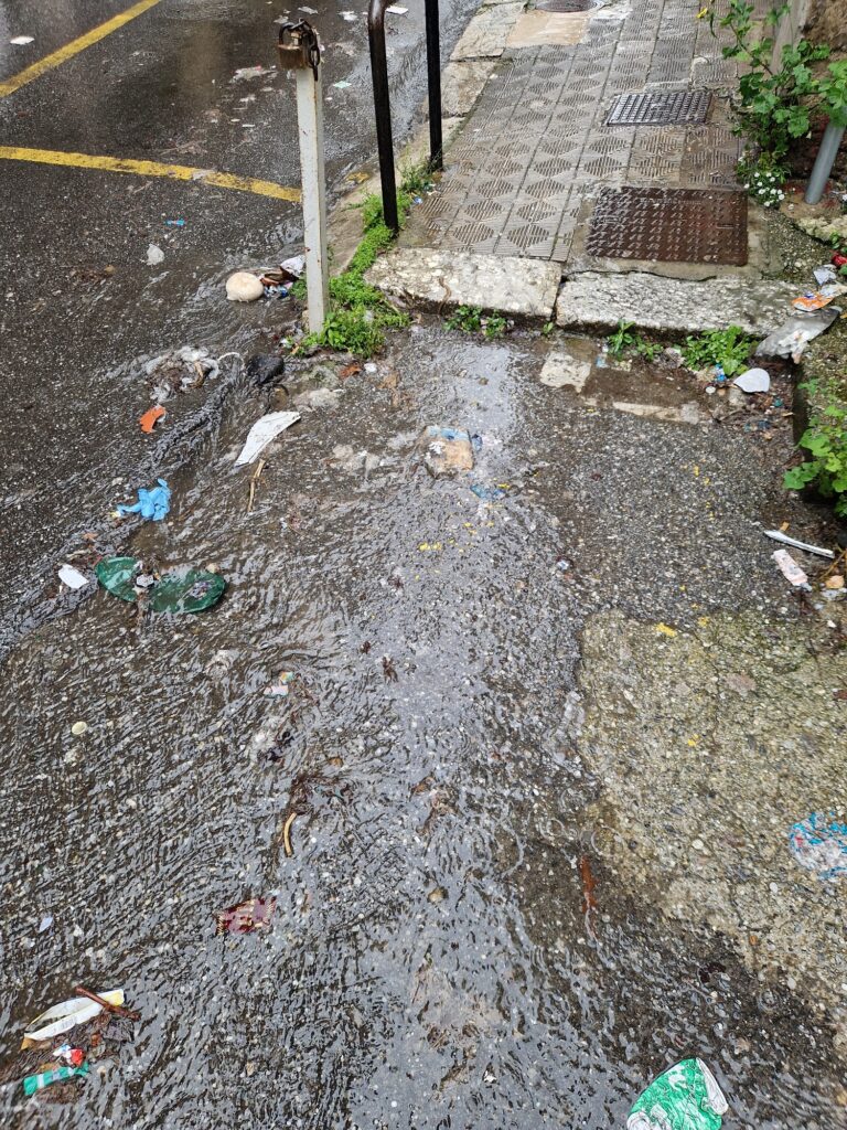 reggio calabria strade allagate