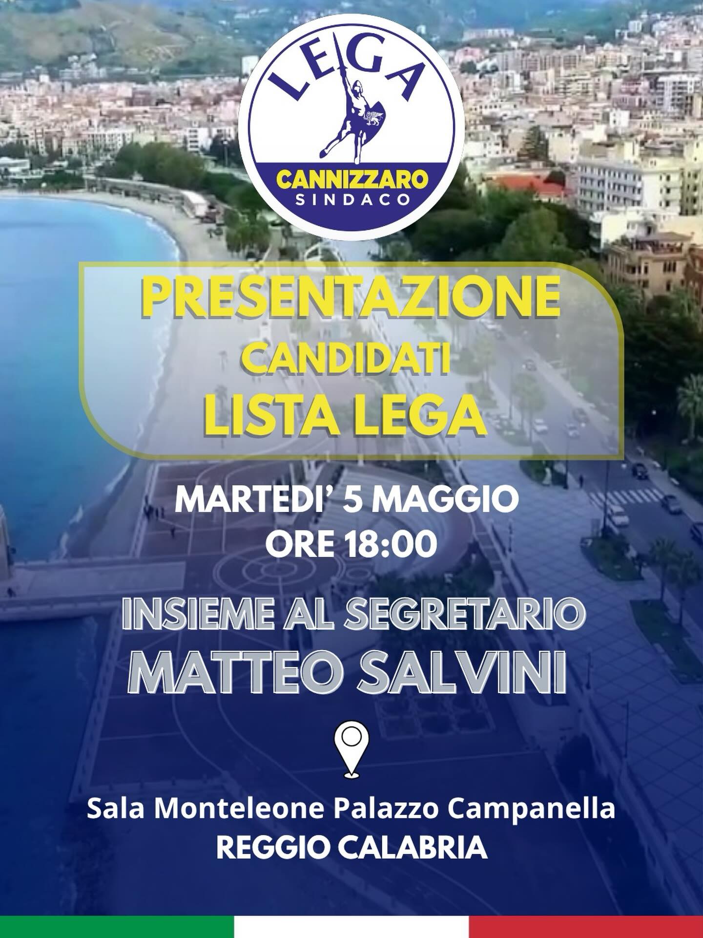 salvini a reggio calabria comunali