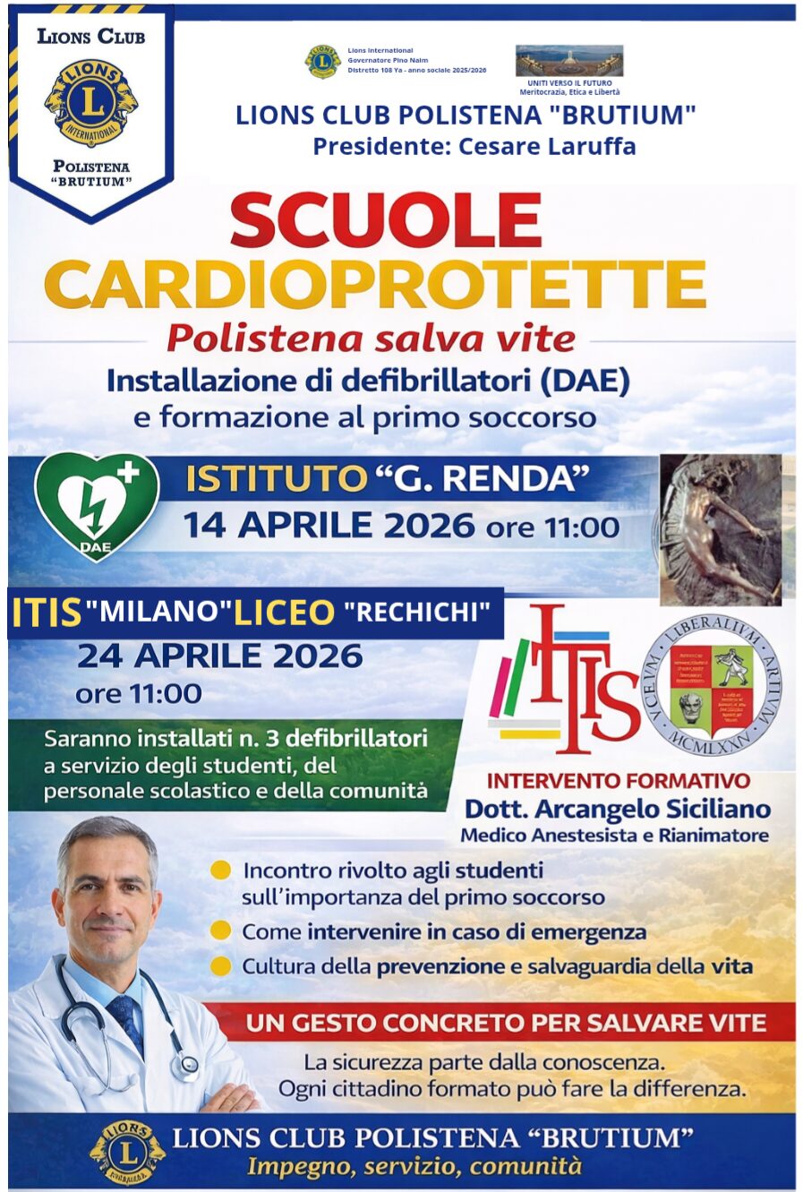 scuole cardioprotette polistena