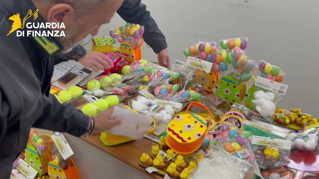 sequestro prodotti di pasqua gdf