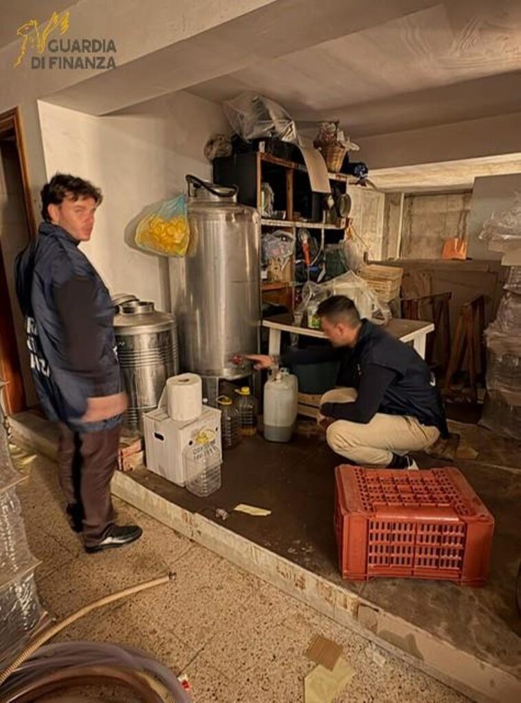 sequestro vino