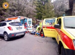 soccorso alpino salva turista