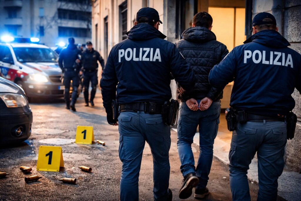 spari arresti polizia
