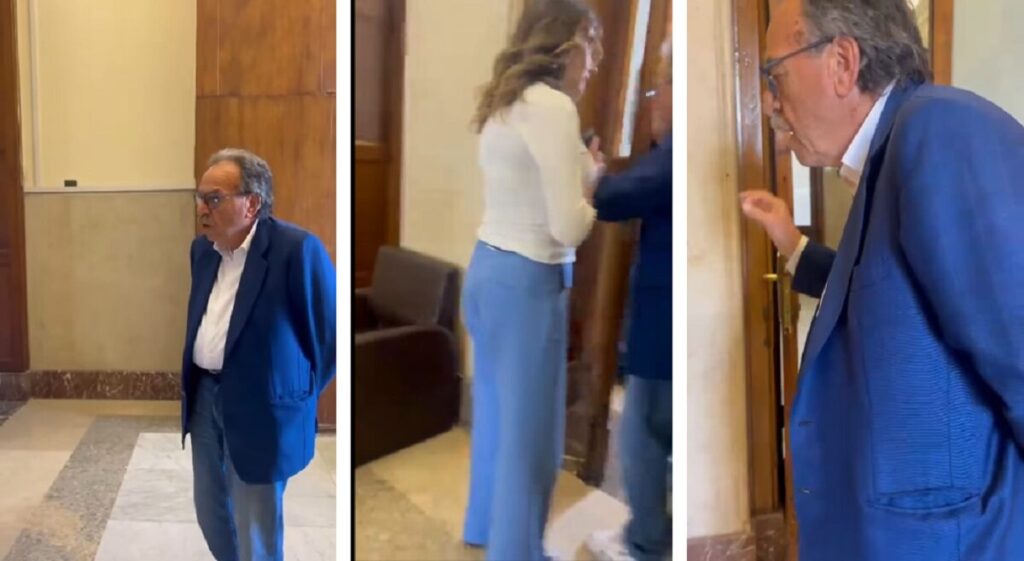 Elezioni comunali Messina: caos a Palazzo Zanca, il deputato Lombardo chiede l’intervento dei Vigili Urbani | VIDEO