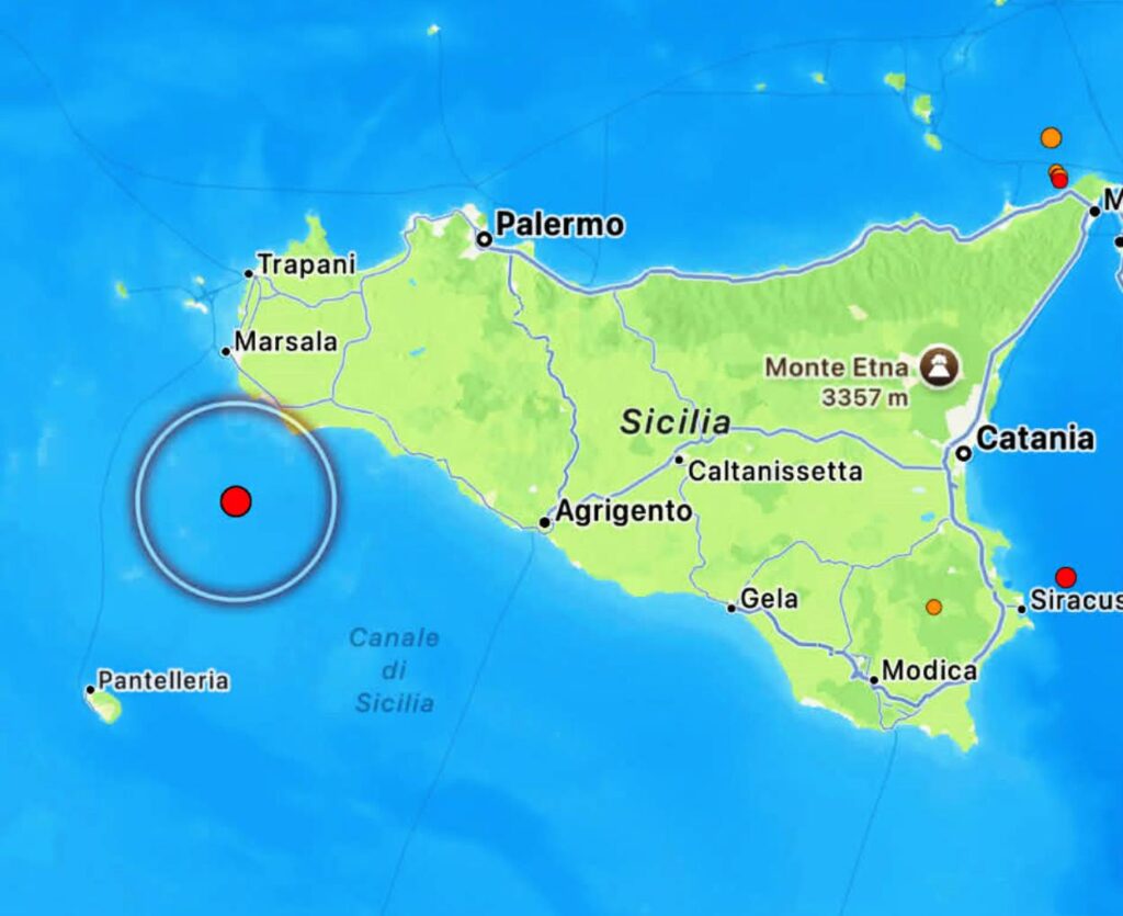 terremoto mazara del vallo