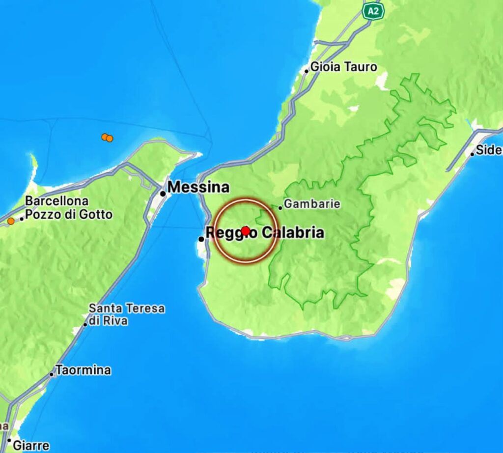 terremoto reggio calabria