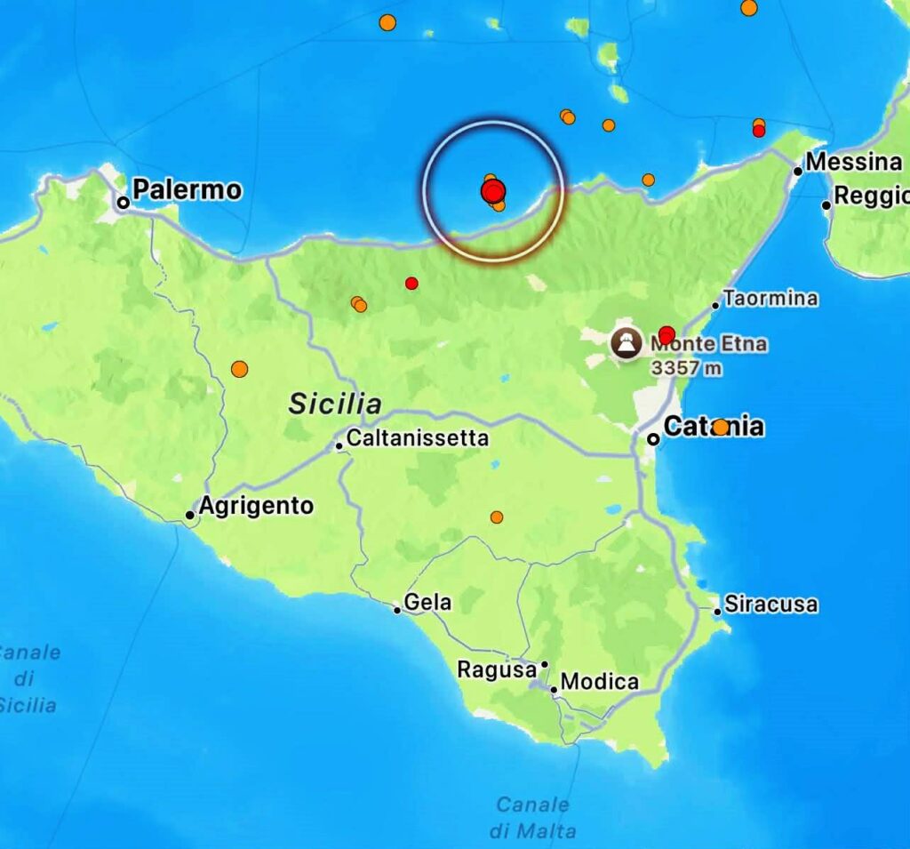 terremoto sicilia