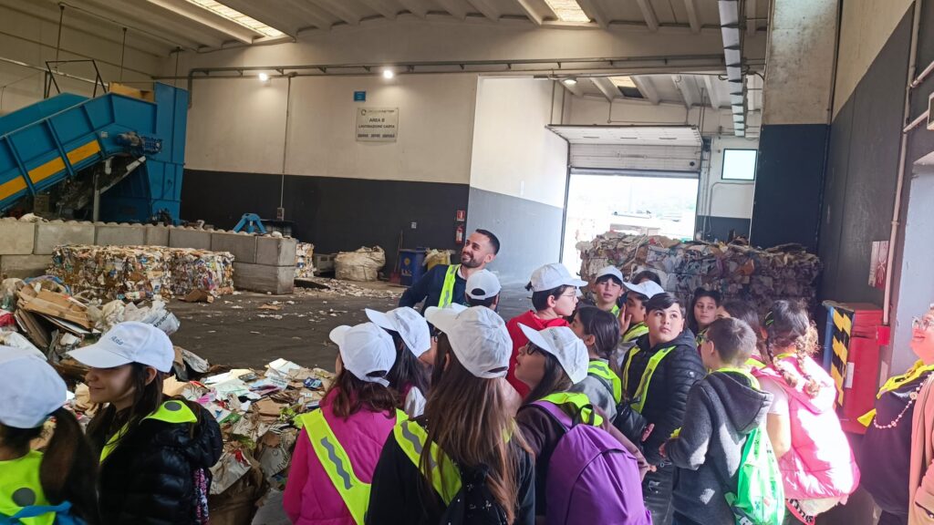 uscita didattica riciclo caulonia