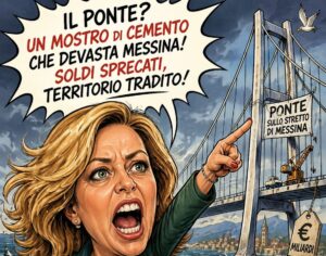 vignetta dafne musolino no al ponte sullo stretto