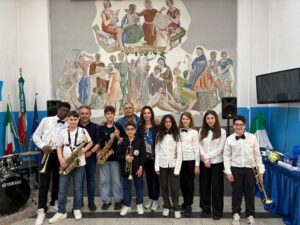 Alunni strumento musicale scuola Catanoso De Gasperi San Sperato Cardeto