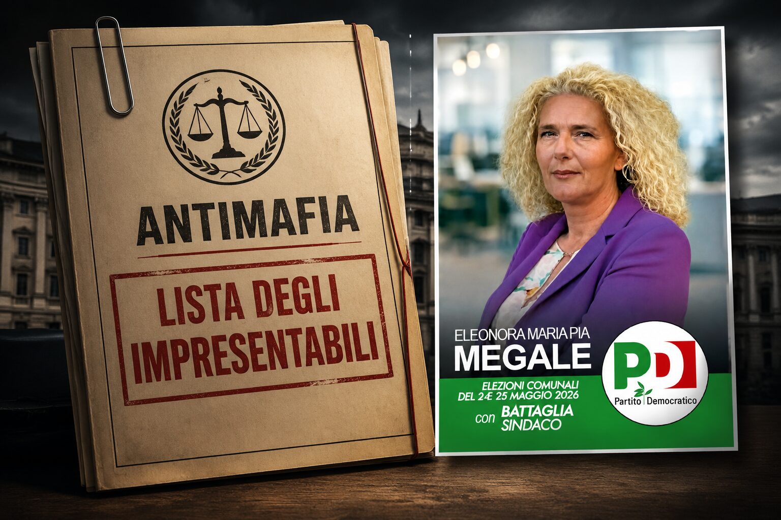 Antimafia Lista degli impresentabili Eleonora Megale