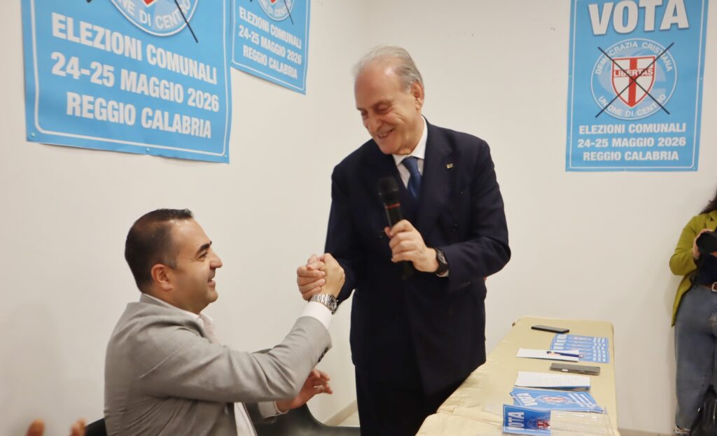 Apertura segreteria politica UDC a Reggio Calabria con Lorenzo Cesa e Francesco Cannizzaro