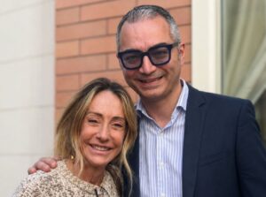 Arianna Meloni e Bruno Occhiuto