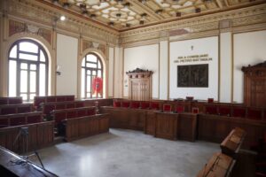Aula Battaglia Consiglio Comunale vuota