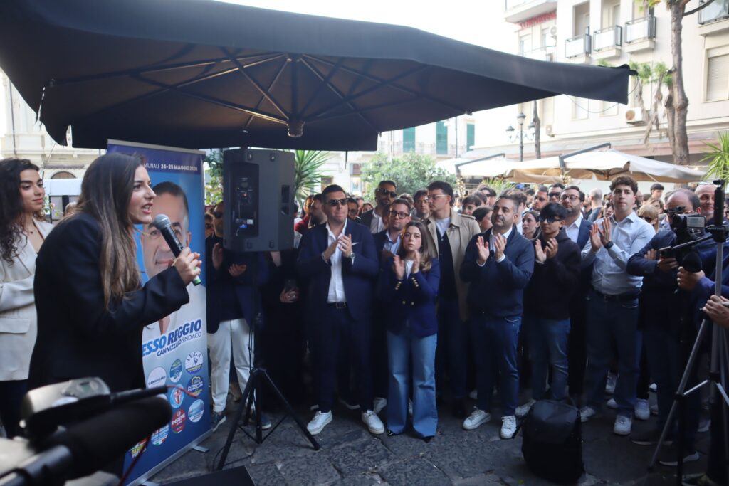 Cannizzaro all'inaugurazione del Comitato Giovani