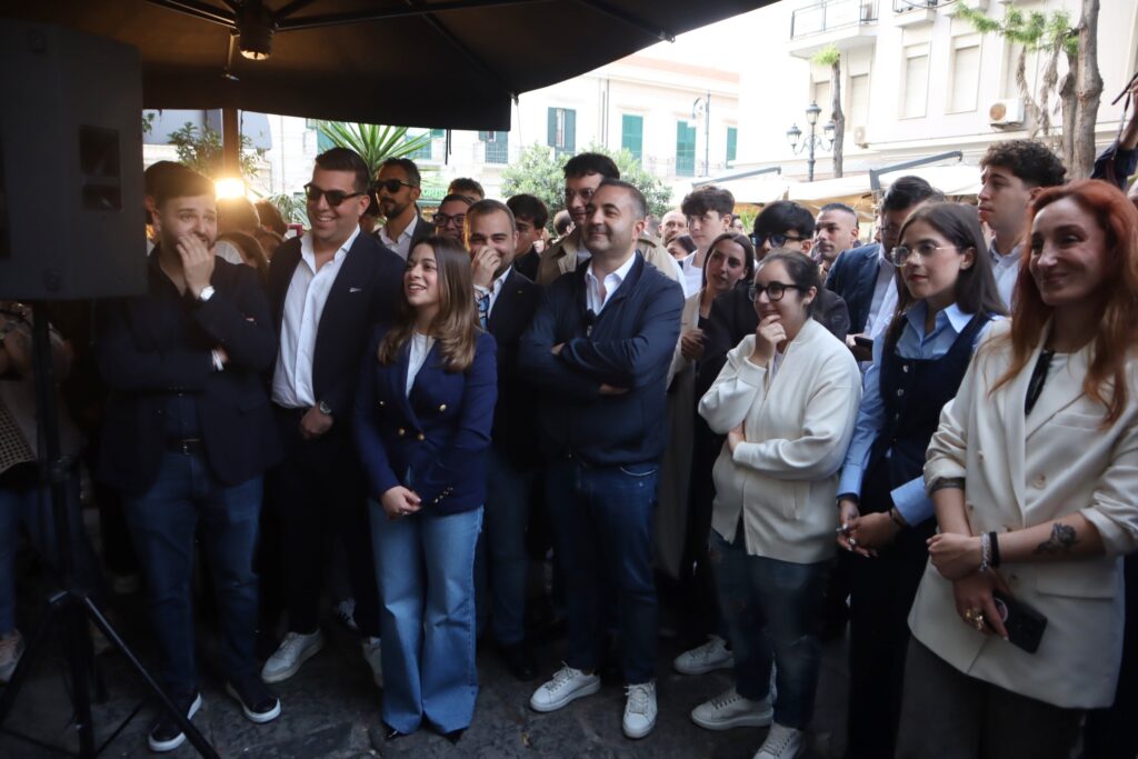 Cannizzaro all'inaugurazione del Comitato Giovani