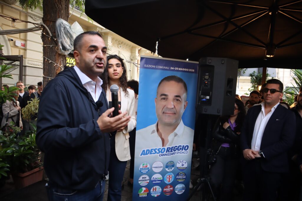 Cannizzaro all'inaugurazione del Comitato Giovani