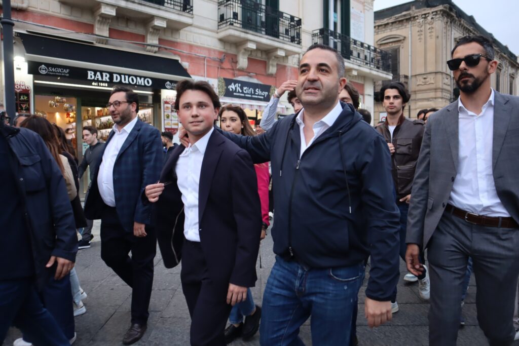 Cannizzaro all'inaugurazione del Comitato Giovani