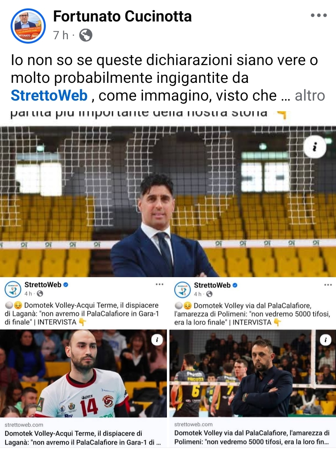 Cucinotta, Notre Dame, Domotek