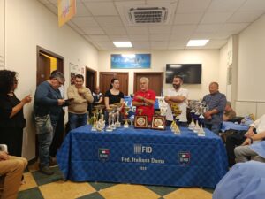 Dama premiazione Siracusa