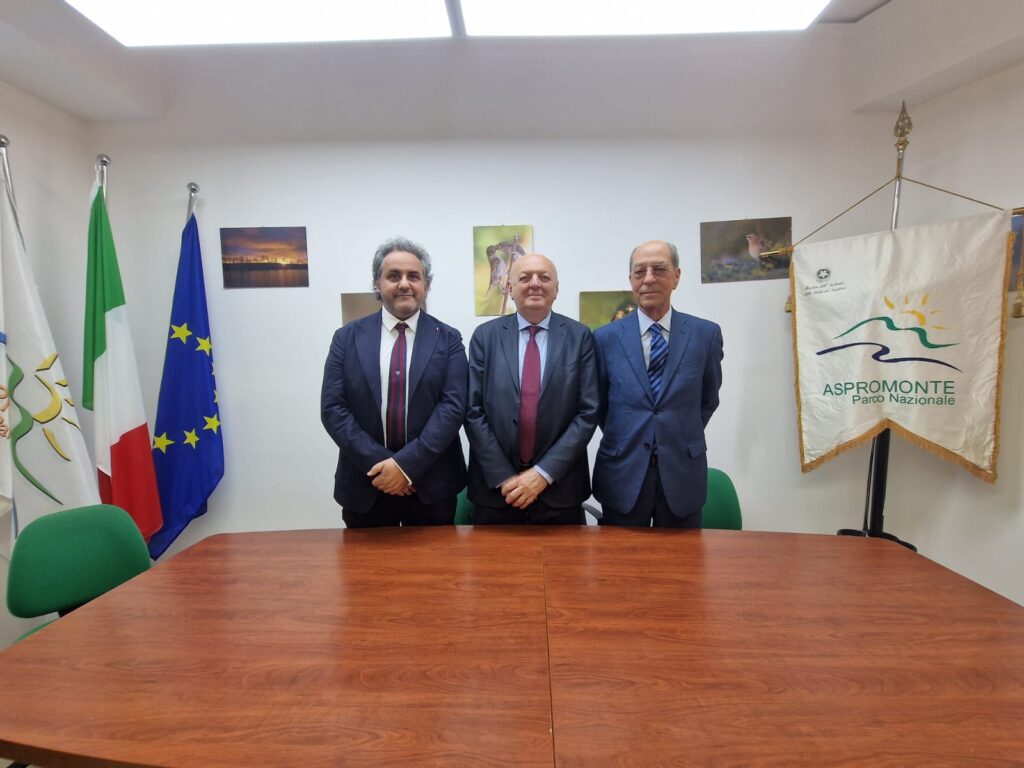 Direttore Luzzi Ministro Fratin Ente Parco