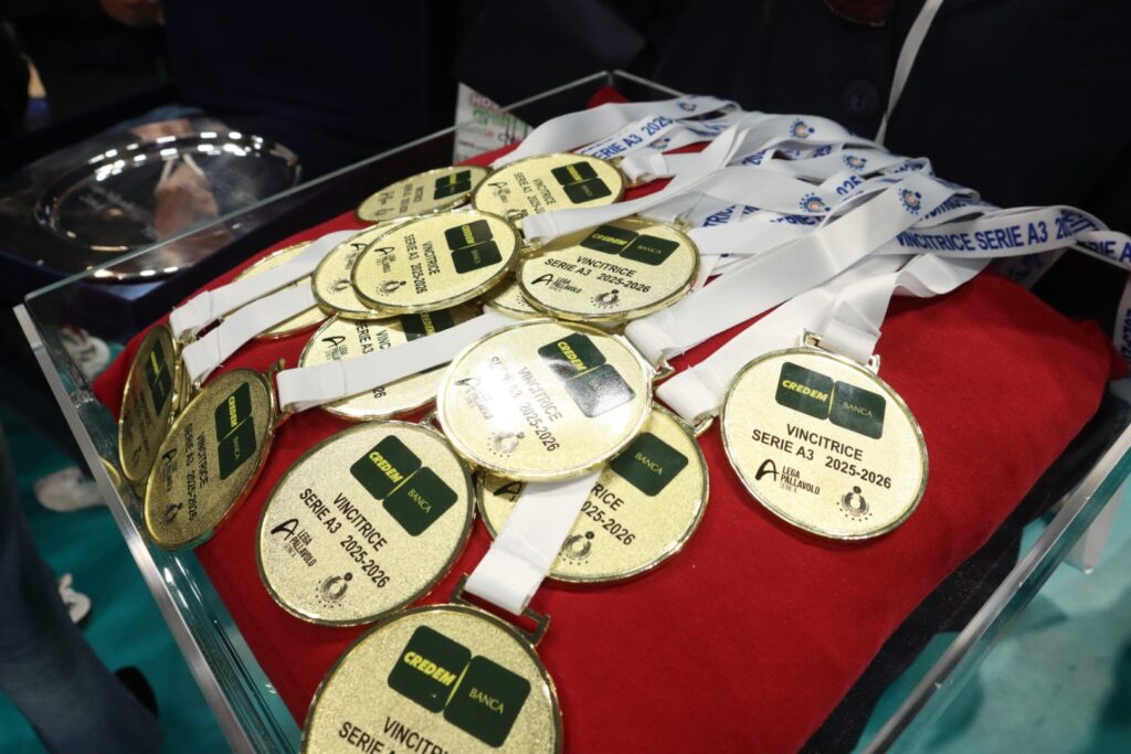 Domotek Volley Reggio Calabria premiazione Serie A2