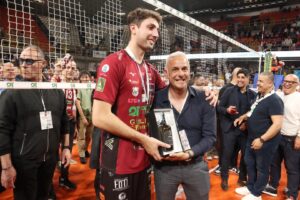 Domotek Volley Reggio Calabria premiazione Serie A2