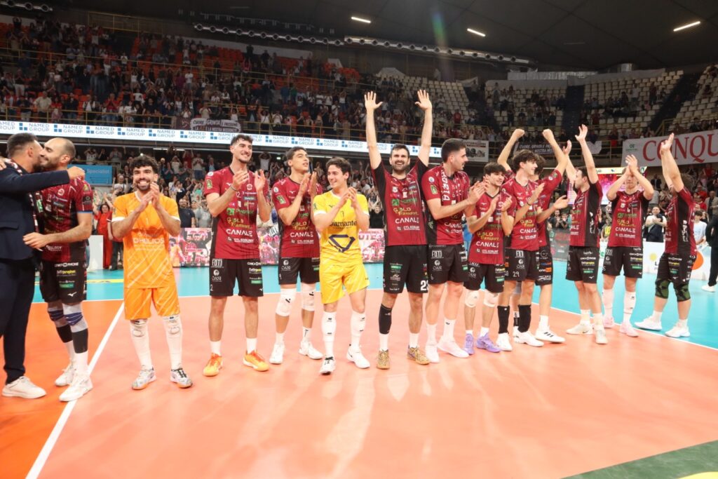 Domotek Volley Reggio Calabria premiazione Serie A2