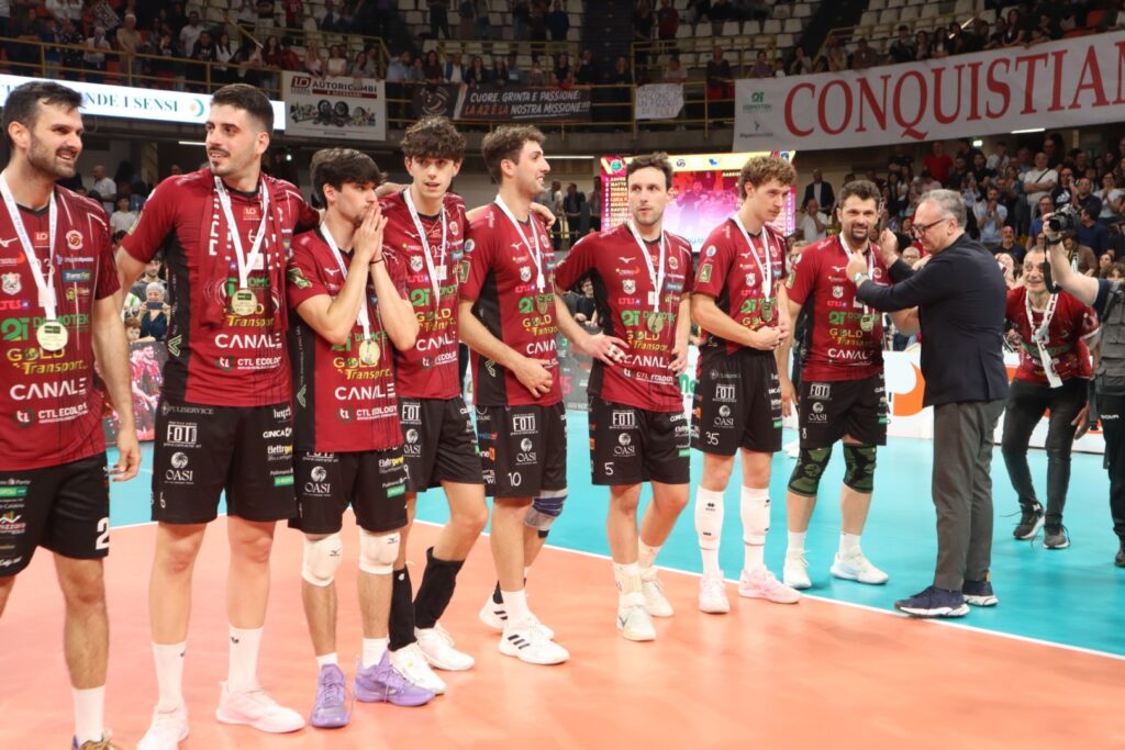 Domotek Volley Reggio Calabria premiazione Serie A2