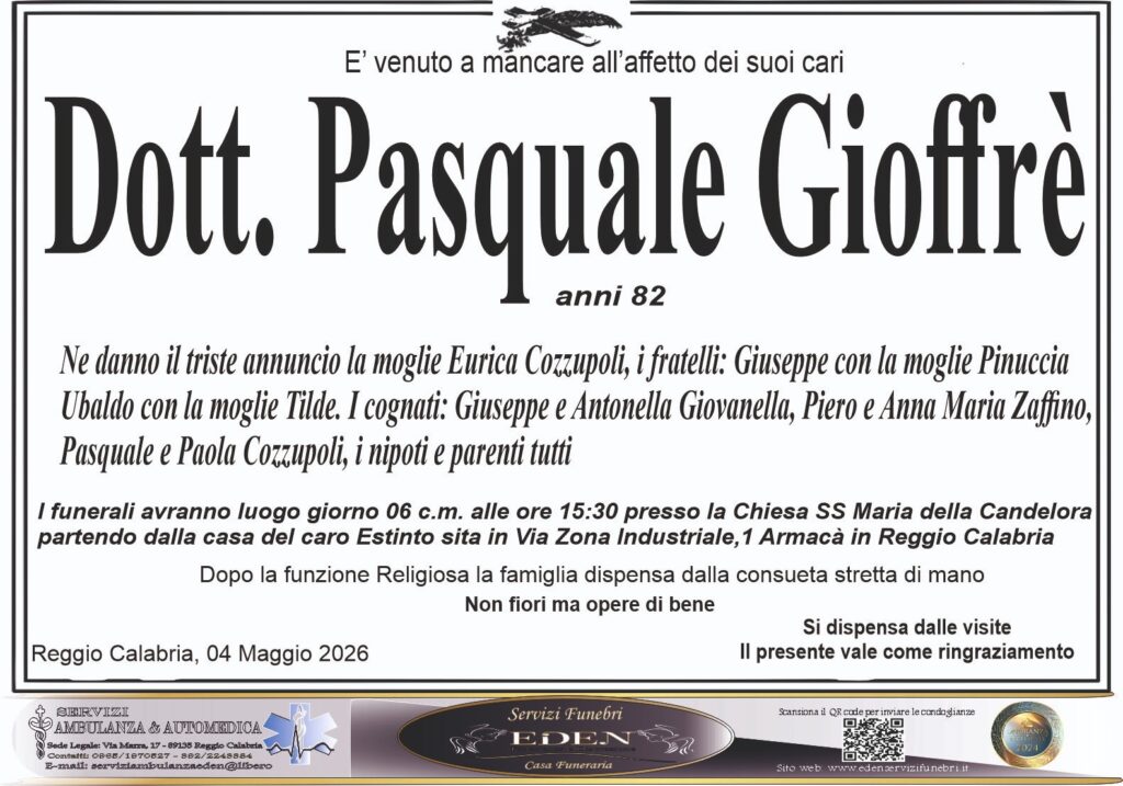 Dott. Pasquale Gioffrè