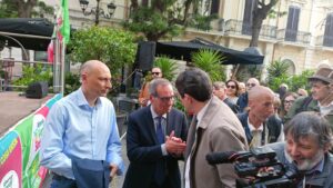 Evento AVS con Nicola Fratoianni a Reggio Calabria con Demetrio Delfino e Mimmo Battaglia