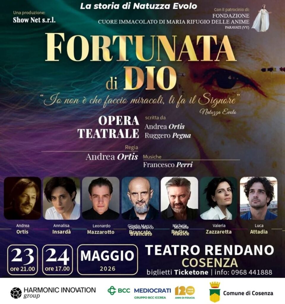 Fortunata di Dio locandina - post social