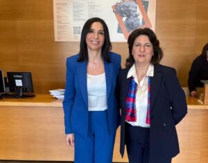 Foto On. Giusi Princi e dirigente Laura D’Ignazi