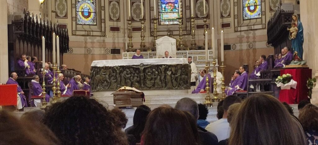 Funerali Don Iachino al Duomo di Reggio Calabria