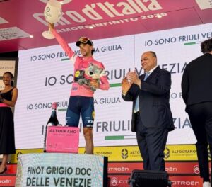 Giro d'Italia assessore Calabrese