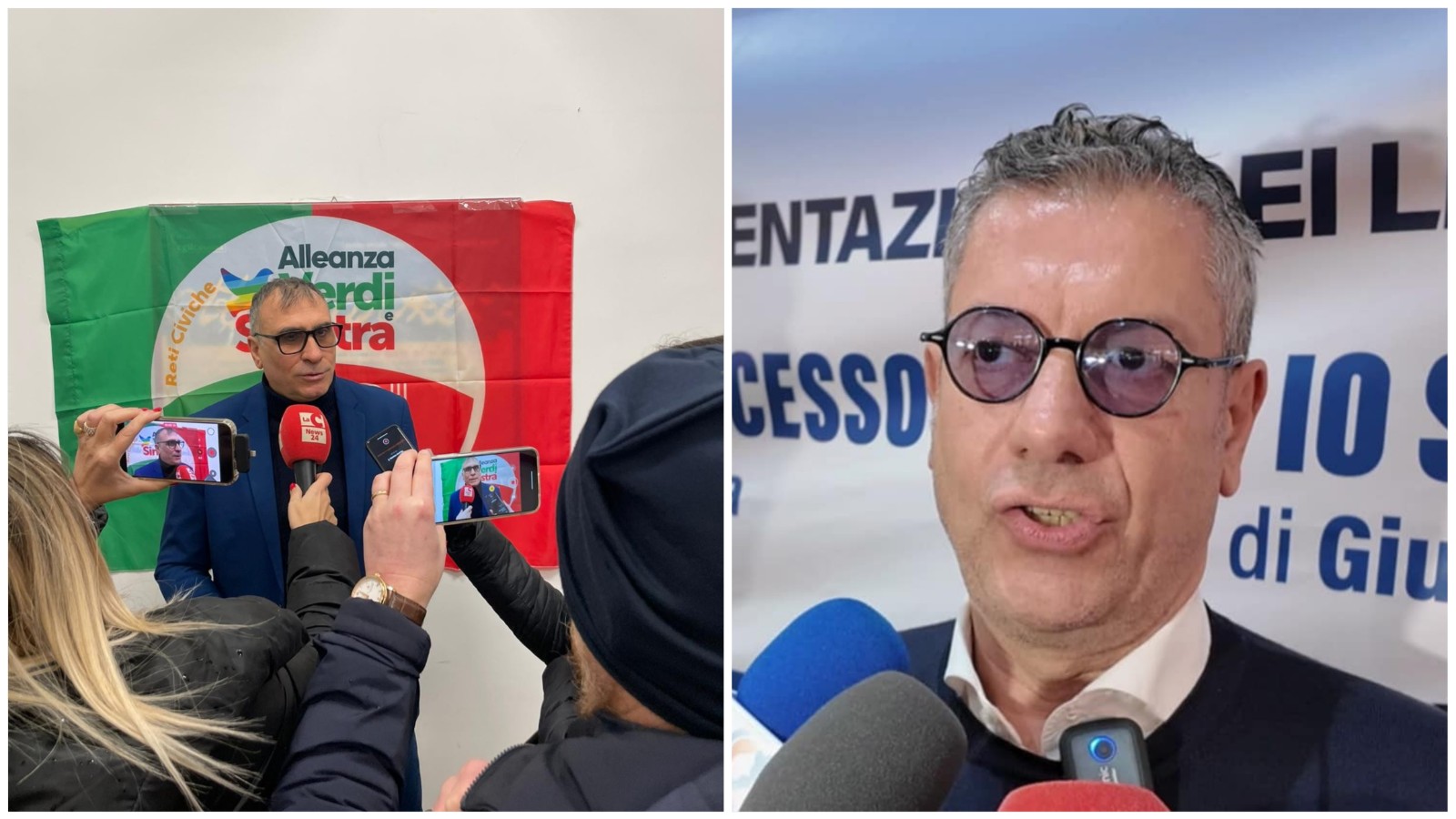 Giuseppe Campana e Giuseppe Scopelliti