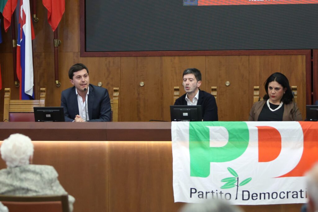Iniziativa Pd Messina con Roberto Speranza