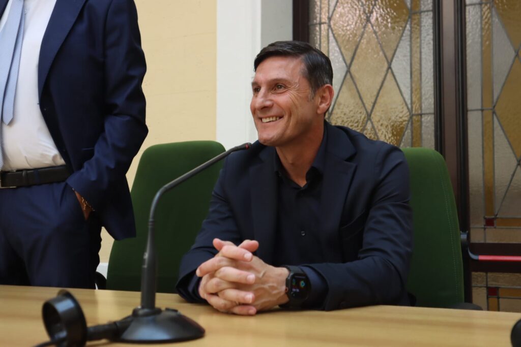 Javier Zanetti al Premio Granillo a Reggio Calabria