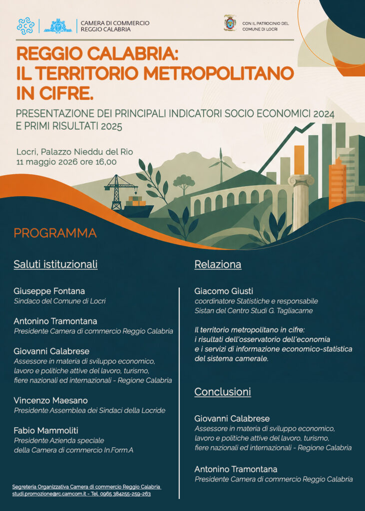 LOCANDINA TERRITORIO METROPOLITANO IN CIFRE