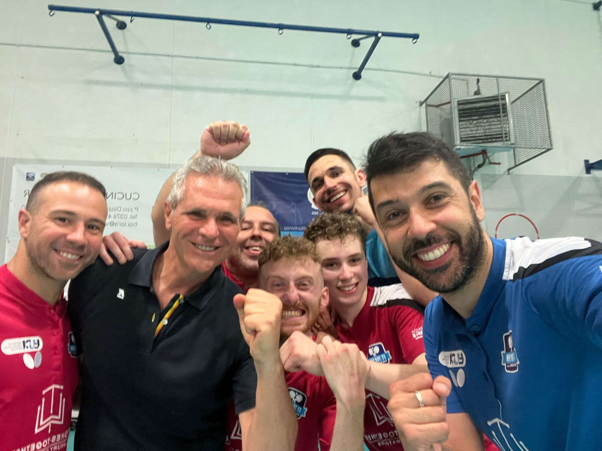La gioia della Top Spin Messina