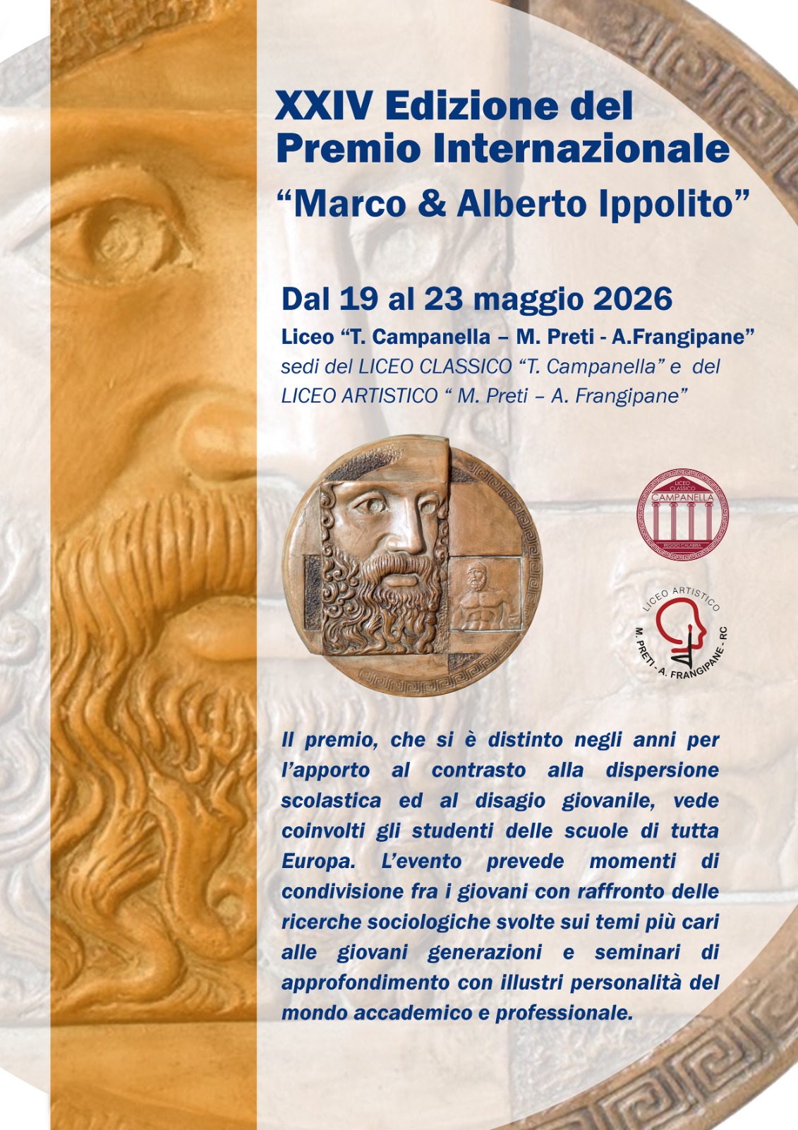 Locandina Premio Internazionale Marco e Alberto Ippolito