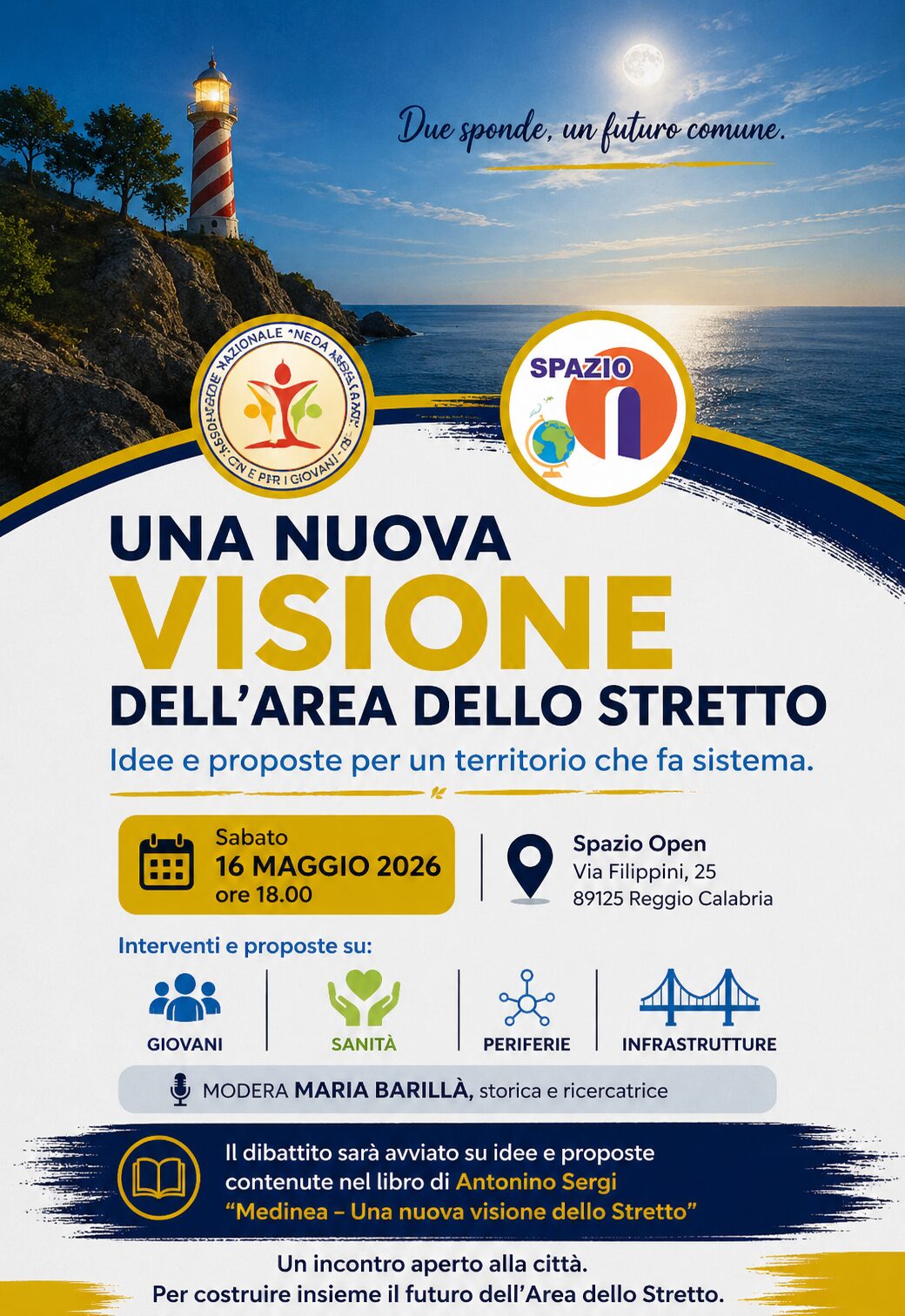 Locandina Una nuova visione dell'area dello Stretto