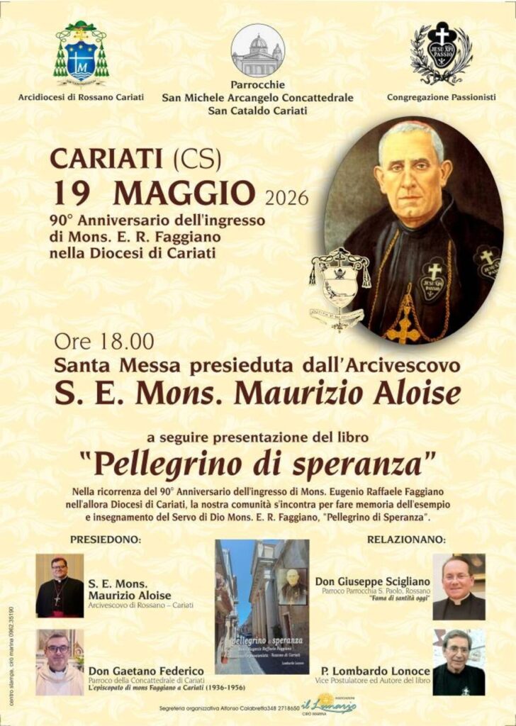 Mons. Eugenio Raffaele Faggiano a Cariati